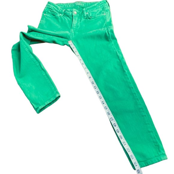 Kate Spade Bright Green Play Hooky Capri Pants Woman's 28 * - Picture 14 of 16